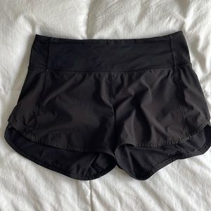 Lululemon Black Running Shorts